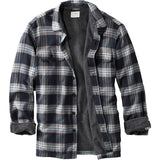Men's Fleece Lined Flannel Shirt Plaid