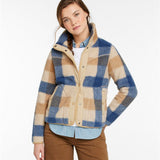 Women's Bean's Sherpa Fleece Jacket Print