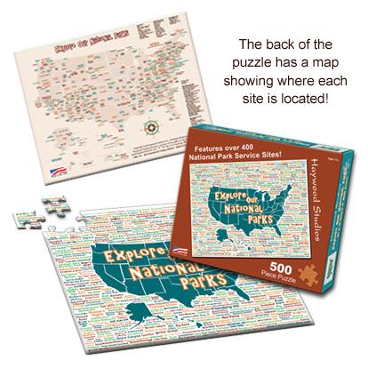 Explore Our National Parks Puzzle 500pcs product image