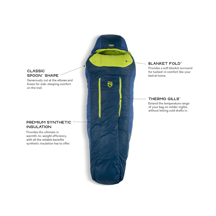 Men's Forte Endless Promise Synthetic Sleeping Bag (20 degree - Regular)