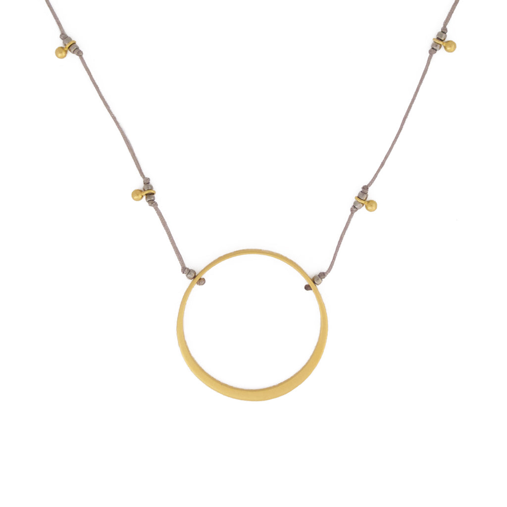 Circle of Life Necklace - Gold