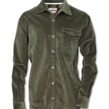 Stretch Corduroy Shirt Jacket
