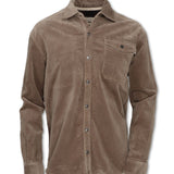 Stretch Corduroy Shirt Jacket