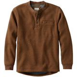 Men's Katahdin Iron Works Bonded Waffle Fleece Henley