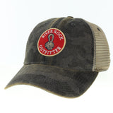 River Rock Trucker Hat - Red Felt Logo