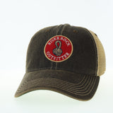 River Rock Trucker Hat - Red Felt Logo