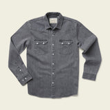 Men's Dust Up Denim Snapshirt Long Sleeve