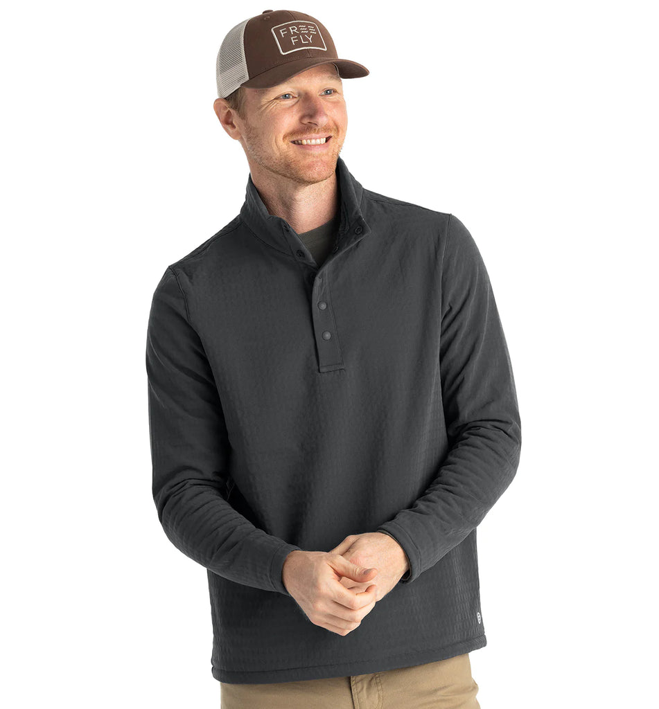 Gridback Fleece Snap Pullover product image