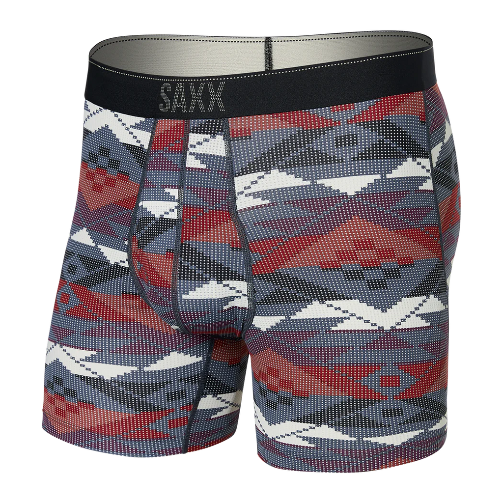 SAXX Men's Quest Quick Dry Mesh Boxer Brief with Fly