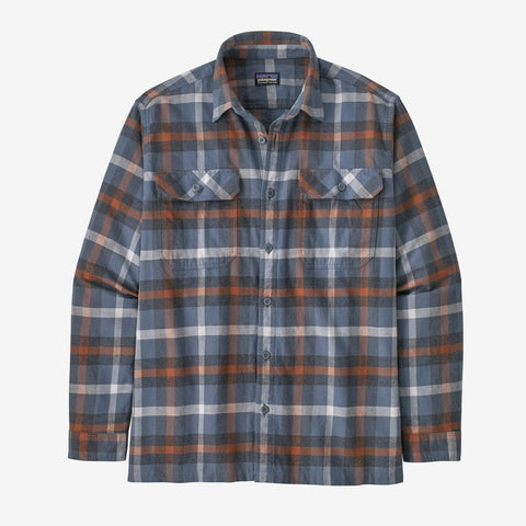 Men's Long Sleeve Midweight Fjord Flannel Shirt