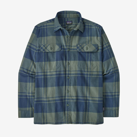 Men's Long Sleeve Midweight Fjord Flannel Shirt
