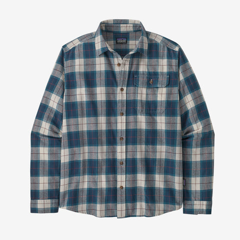 Men's Long-Sleeved Cotton in Conversion Fjord Flannel Shirt
