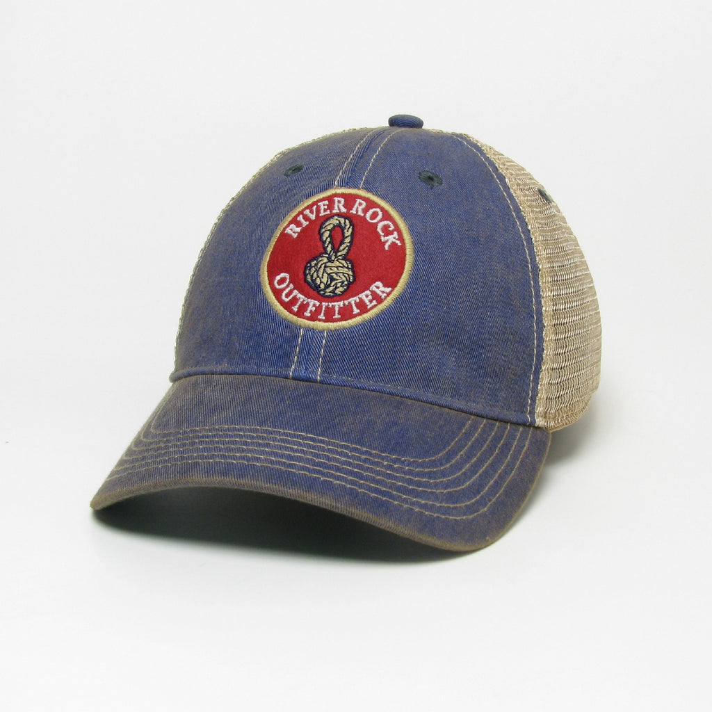 River Rock Trucker Hat - Red Felt Logo product image