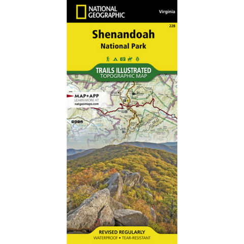 228 - Shenandoah National Park Map