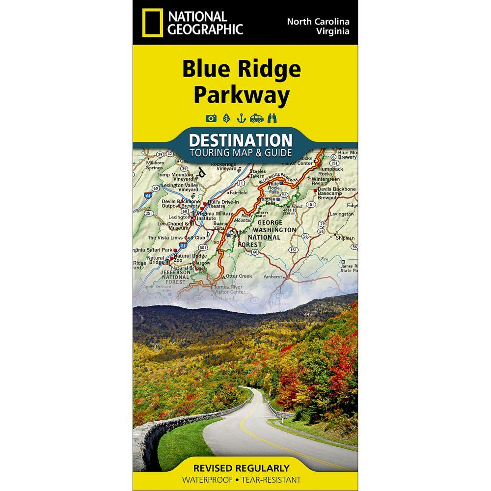 Blue Ridge Parkway Map product image